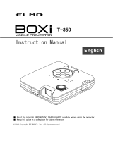Elmo BOXi T-350 User manual