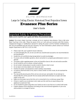 Elite Screens Evanesce Plus 180" User manual