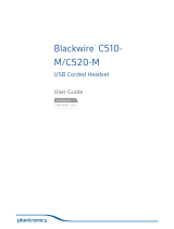 Plantronics Blackwire 500 Series User manual