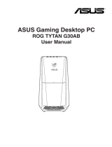 Asus GX900 User manual