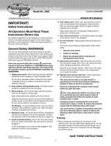 SNOWJOE 324E User manual