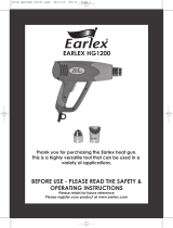 Earlex HG1200 User manual