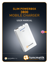 Tuncmatik Slim Powerbox 3800 User manual
