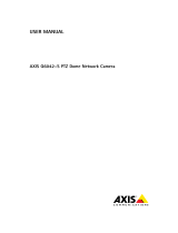 Axis Q6042-S User manual