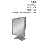 NEC MD211C2 Specification