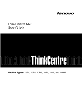 Lenovo M73 User guide
