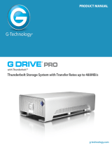 G-Technology G-Drive Pro User manual
