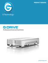 G-Technology G-Drive User manual