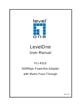 LevelOne PLI-4510 User manual
