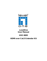 LevelOne HVE-9005R User manual