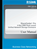 Seagate DNS-1550-04 + 4X ST4000VN000 User manual