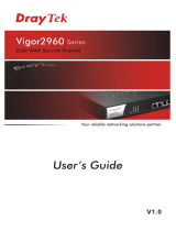 Draytek Vigor2960 User manual