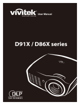 Vivitek D865W User manual