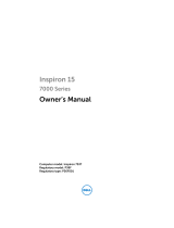 Dell Inspiron 7537 Owner's manual