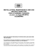 Bertazzoni FREE-STANDING COOKERS 121 User manual