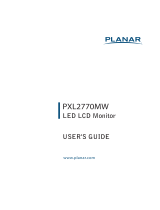 Planar Systems PXL2770MW User manual