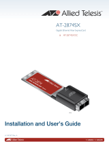 Allied Telesis AT-2874SC User manual
