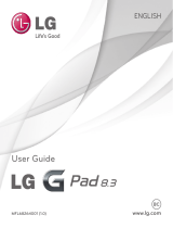 LG LGV500 White User manual