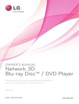 LG BP620C Owner's manual