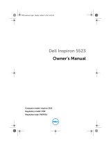 Dell Inspiron 15Z 5523 Owner's manual