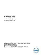 Dell Venue 8 3830 User manual