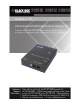 Black Box Black Box MediaCentro IPX User manual