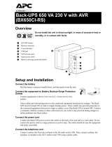 APC Back-UPS 650 Specification