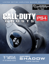 Turtle Beach Call of Duty: Ghosts: Shadow Owner's manual