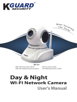 Kguard QRT-301 PanTilt IP camera User manual