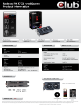 CLUB3D Radeon R9 270X royalQueen Specification