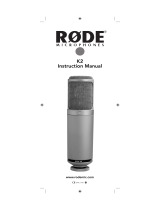 Rode K2 User manual