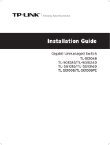 TP-LINK TL-SG1024D User manual