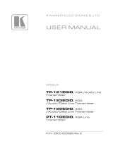 Kramer Electronics TP-121EDID User manual