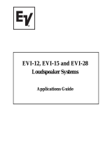 Electro-Voice EVI-12, EVI-15, EVI-28 User manual