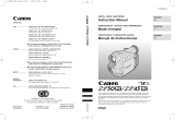 Canon ZR50MC User manual