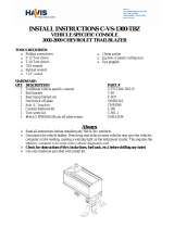 Havis C-VS-1300-TBZ User manual