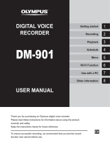 Olympus DM-901 User manual
