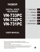 Olympus VN-731PC User manual