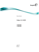 Seagate ST4000VM000 User manual