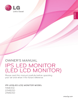 LG 24MB35D-B User manual