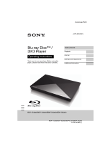 Sony BDP-S5200 Owner's manual