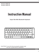 Wintech MKB-29 User manual