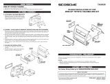 Scosche TA2052BLKB User manual