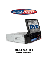 Caliber RDD571BT Owner's manual