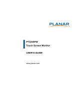 Planar PT2245PW User manual