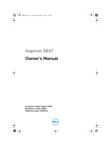 Dell 3847 Owner's manual