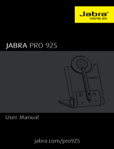 Jabra PRO 925 User manual