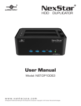 Vantec NST-DP100S3 User manual