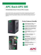 APC Back-UPS RS 500 Specification