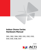 ACTi E61 User manual